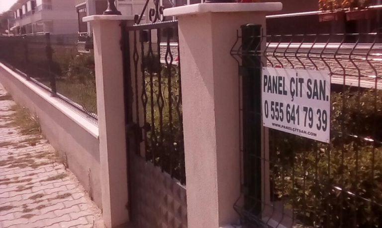 Panel çit örnekleri